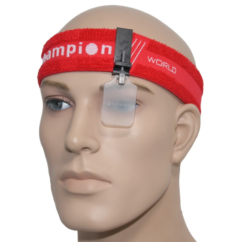 mit Grauer Abdeckscheibe Stirnband für Sportschützen von Champion 