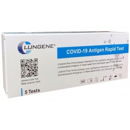 Clungene Corona- Covid-19 Antigen Schnelltest Nasal Test - Laien Test - 5er Pack
